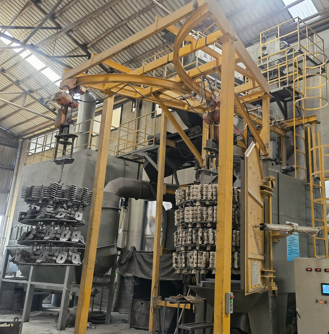 清砂，拋丸設(shè)備3